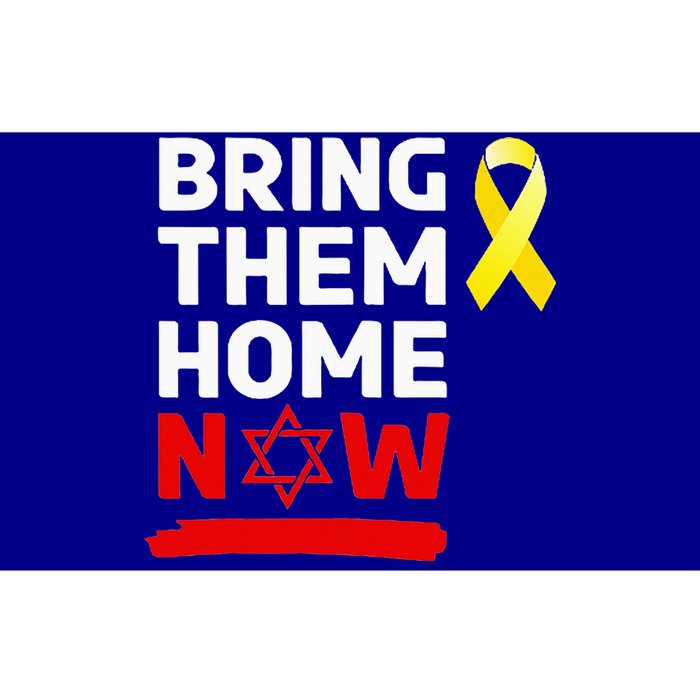 Israel Yellow Ribbon Symbol Bring Them Back Home Now Bumper Sticker