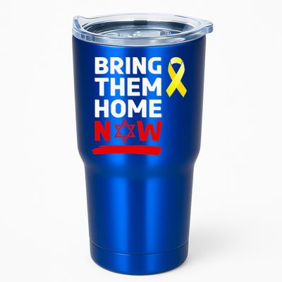 Israel Yellow Ribbon Symbol Bring Them Back Home Now Tumbler