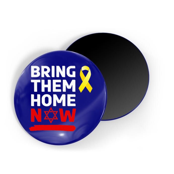 Israel Yellow Ribbon Symbol Bring Them Back Home Now Magnet