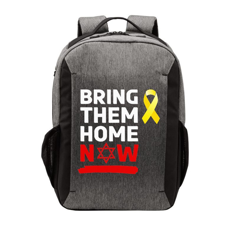 Israel Yellow Ribbon Symbol Bring Them Back Home Now Vector Backpack