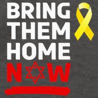 Israel Yellow Ribbon Symbol Bring Them Back Home Now Vector Backpack
