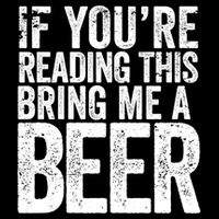 If Youre Reading This Bring Me A Beer Funny Bbq Chef Dad Gift Youth Performance Sprint T-Shirt