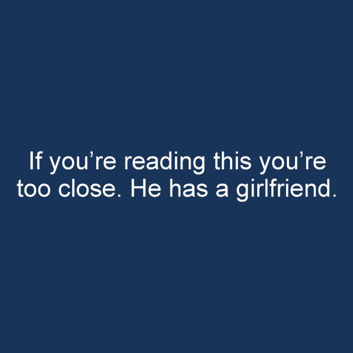 If Youre Reading This Youre Too Close He Has A Girlfriend Funny Infant Baby Jersey Bodysuit
