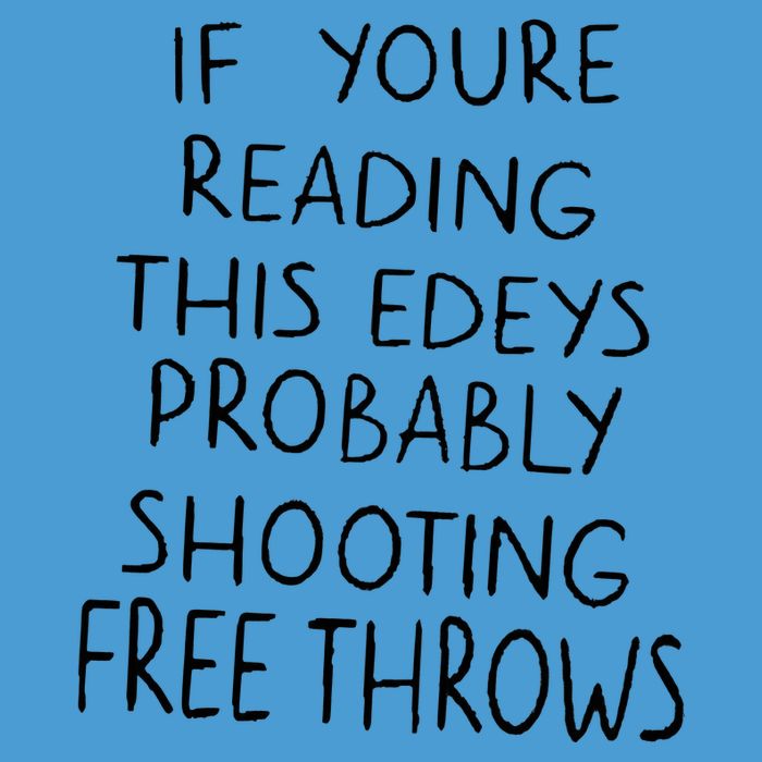 If YouRe Reading This EdeyS Probably Shooting Free Throws Tie Dye Hoodie