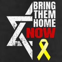 Israel Yellow Ribbon Symbol Bring Them Back Home Now Adult Drive Performance Visor