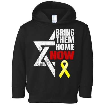 Israel Yellow Ribbon Symbol Bring Them Back Home Now Toddler Hoodie