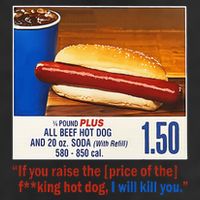 If You Raise The Price Of The Hot Dog Cool Comfort Performance Bucket Hat