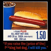 If You Raise The Price Of The Hot Dog Backpack