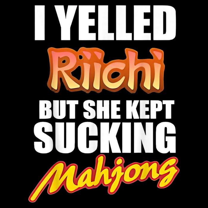 I Yelled Riichi But She Kept Sucking Mahjong City Backpack