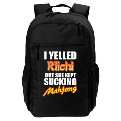I Yelled Riichi But She Kept Sucking Mahjong Backpack