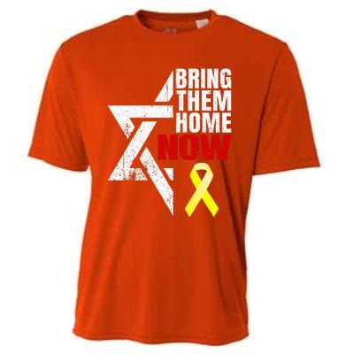 Israel Yellow Ribbon Symbol Bring Them Back Home Now Cooling Performance Crew T-Shirt