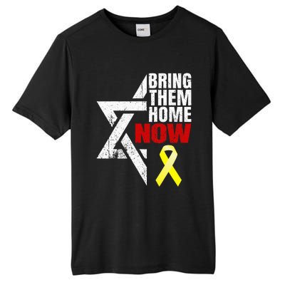 Israel Yellow Ribbon Symbol Bring Them Back Home Now Tall Fusion ChromaSoft Performance T-Shirt