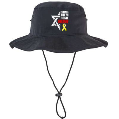 Israel Yellow Ribbon Symbol Bring Them Back Home Now Bucket Hat