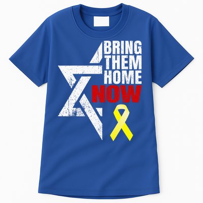 Israel Yellow Ribbon Symbol Bring Them Back Home Now Tall T-Shirt