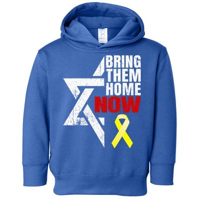 Israel Yellow Ribbon Symbol Bring Them Back Home Now Toddler Hoodie
