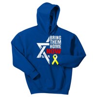 Israel Yellow Ribbon Symbol Bring Them Back Home Now Kids Hoodie