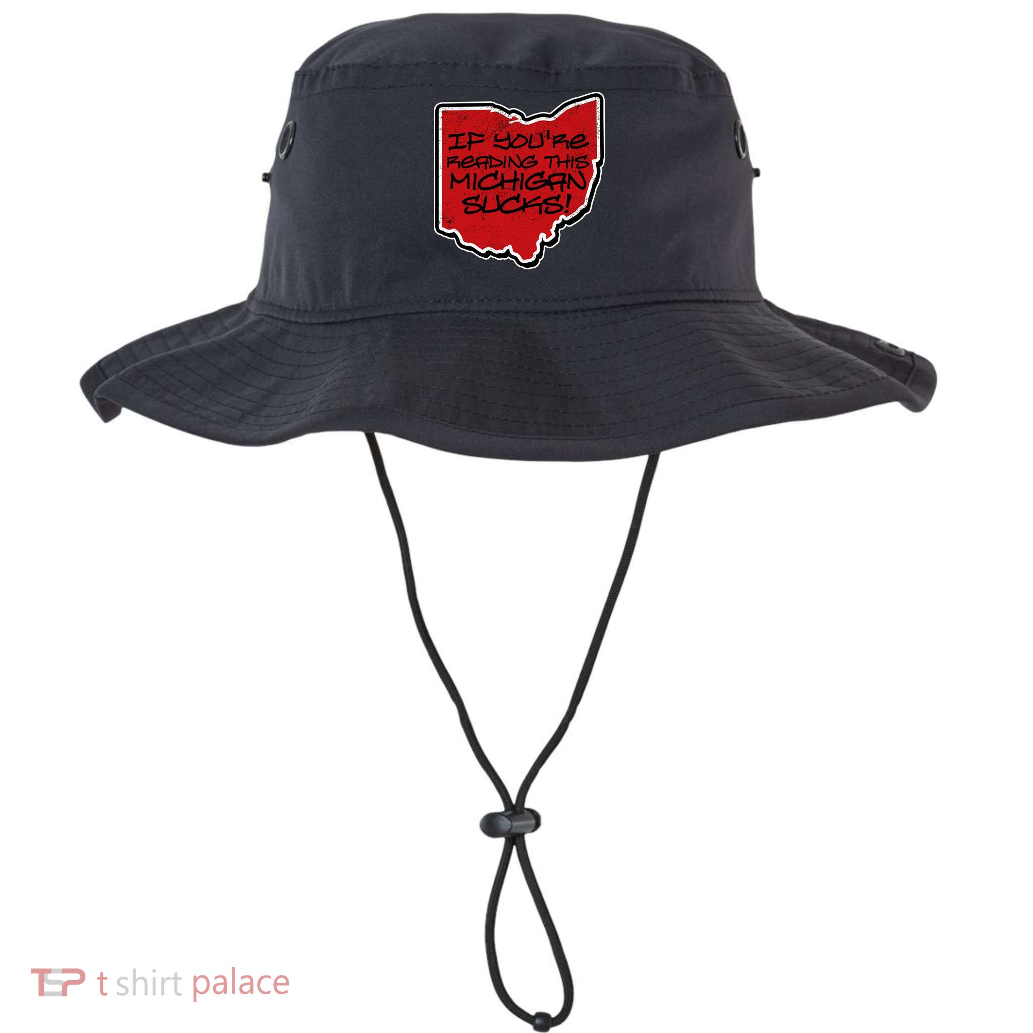 If You're Reading This Michigan Sucks Funny Ohio Bucket Hat