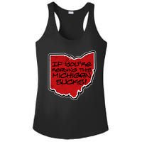 If You're Reading This Michigan Sucks Funny Ohio Ladies PosiCharge Competitor Racerback Tank