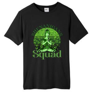 Irish Yoga Shenanigans Squad Sunset St Patricks Day Gift Tall Fusion ChromaSoft Performance T-Shirt