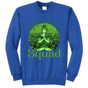 Irish Yoga Shenanigans Squad Sunset St Patricks Day Gift Sweatshirt