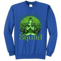 Irish Yoga Shenanigans Squad Sunset St Patricks Day Gift Sweatshirt