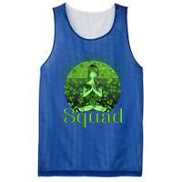 Irish Yoga Shenanigans Squad Sunset St Patricks Day Gift Mesh Reversible Basketball Jersey Tank