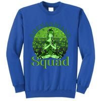 Irish Yoga Shenanigans Squad Sunset St Patricks Day Gift Tall Sweatshirt