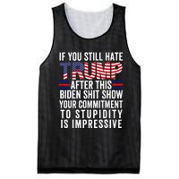 If You Still Hate Trump After This Biden Show Mesh Reversible Basketball Jersey Tank