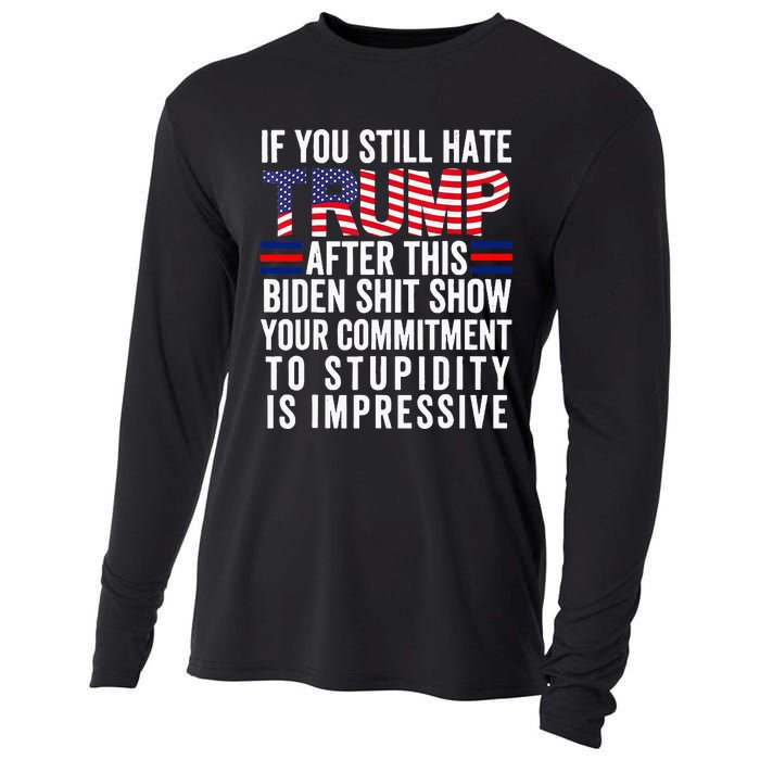 If You Still Hate Trump After This Biden Show Cooling Performance Long Sleeve Crew