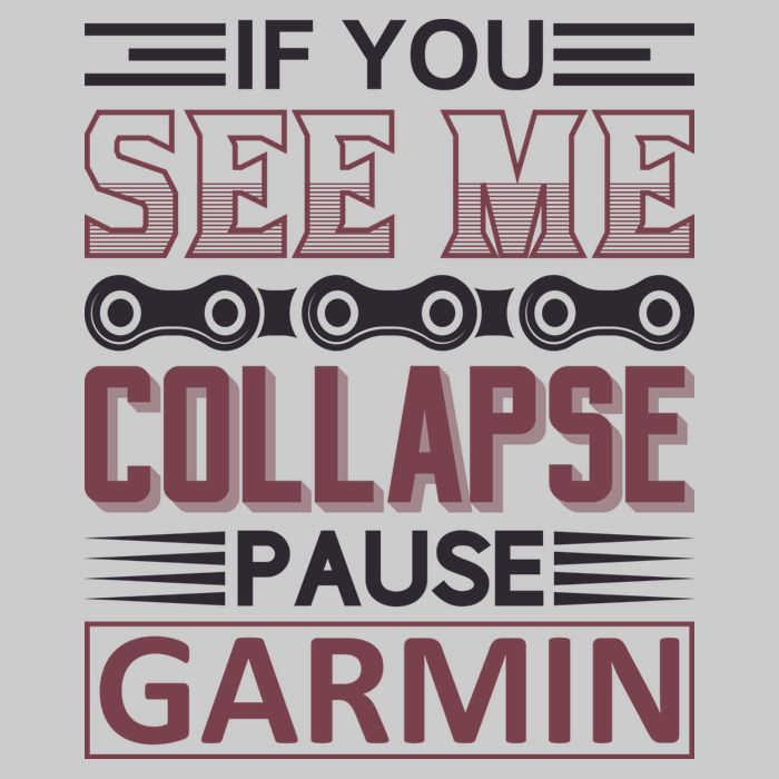 If You See Me Collapse Pause Garmin Tie-Dye T-Shirt
