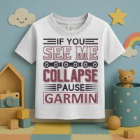 If You See Me Collapse Pause Garmin Toddler T-Shirt