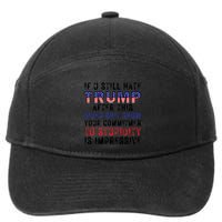 If You Still Hate Trump After This Biden Shit Show Funny 7-Panel Snapback Hat