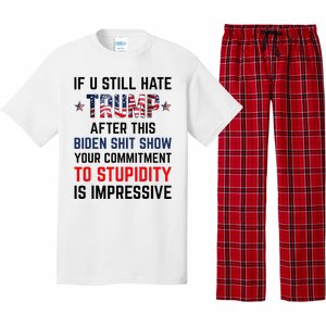 If You Still Hate Trump After This Biden Show Funny Pajama Set