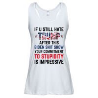 If You Still Hate Trump After This Biden Shit Show Funny Ladies Essential Flowy Tank