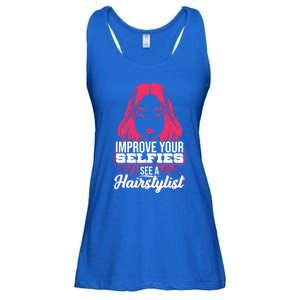 Improve Your Sies See A Hairstylist Gift Ladies Essential Flowy Tank