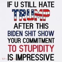 If You Still Hate Trump After This Biden Shit Show Funny Sustainable Bucket Hat