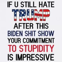 If You Still Hate Trump After This Biden Shit Show Funny Flatbill Hat