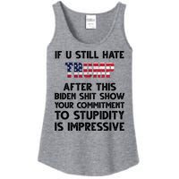 If You Still Hate Trump After This Stupidity Is Impressive Funny Ladies Essential Tank