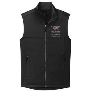 If You Still Hate Trump After This Biden Show Vote Trump Collective Smooth Fleece Vest