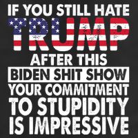 If You Still Hate Trump After This Biden Shit Show Funny Adult Drive Performance Visor