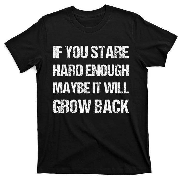 If You Stare Hard Enough Funny Arm Amputation Leg Amputee T-Shirt