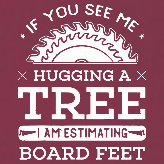 If You See Me Hugging A Tree Woodworking Lumberjack 16oz Travel Tumbler