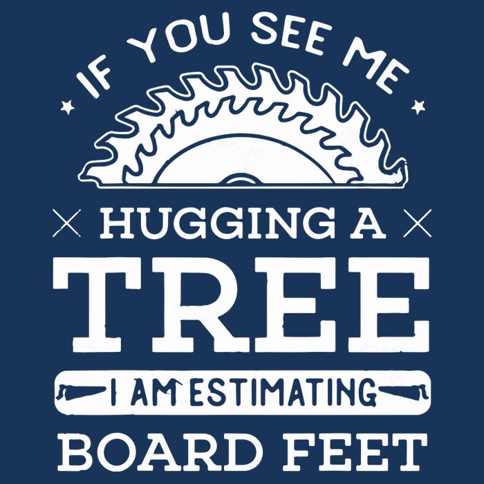 If You See Me Hugging A Tree Woodworking Lumberjack Infant Baby Jersey Bodysuit
