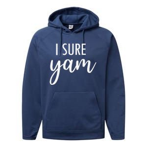 I Yam She's My Sweet Potato Valentine's Thanksgiving Couple Performance Fleece Hoodie