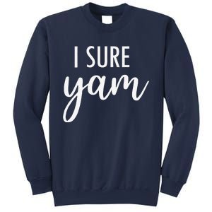 I Yam She's My Sweet Potato Valentine's Thanksgiving Couple Sweatshirt