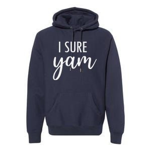 I Yam She's My Sweet Potato Valentine's Thanksgiving Couple Premium Hoodie