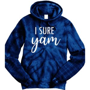 I Yam She's My Sweet Potato Valentine's Thanksgiving Couple Tie Dye Hoodie