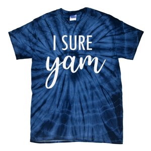 I Yam She's My Sweet Potato Valentine's Thanksgiving Couple Tie-Dye T-Shirt