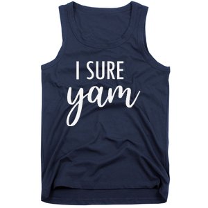 I Yam She's My Sweet Potato Valentine's Thanksgiving Couple Tank Top