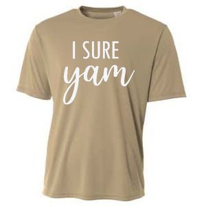 I Yam She's My Sweet Potato Valentine's Thanksgiving Couple Cooling Performance Crew T-Shirt